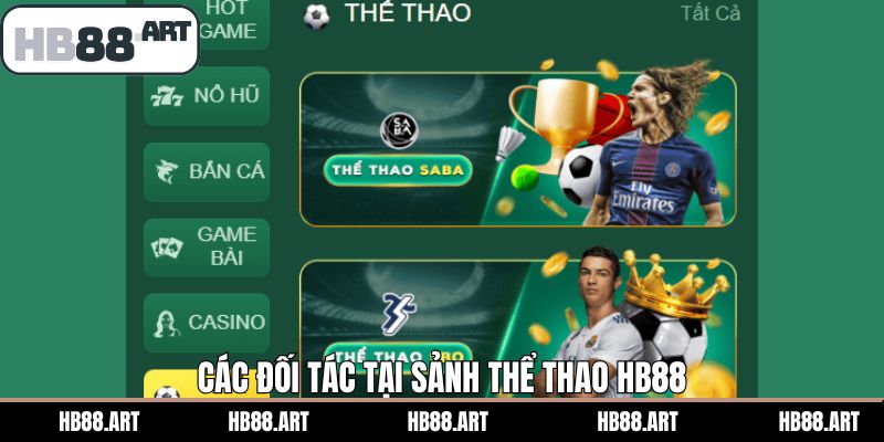 Sảnh cung cấp dịch vụ cho thể thao HB88