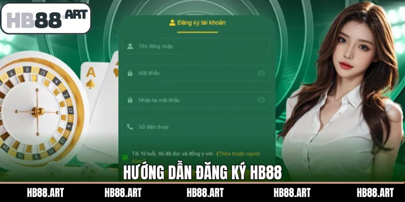 Quy trình đăng ký HB88 trên điện thoại Smartphone