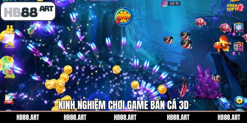 Bật mí những bí quyết giúp chinh phục trò chơi săn cá 3D